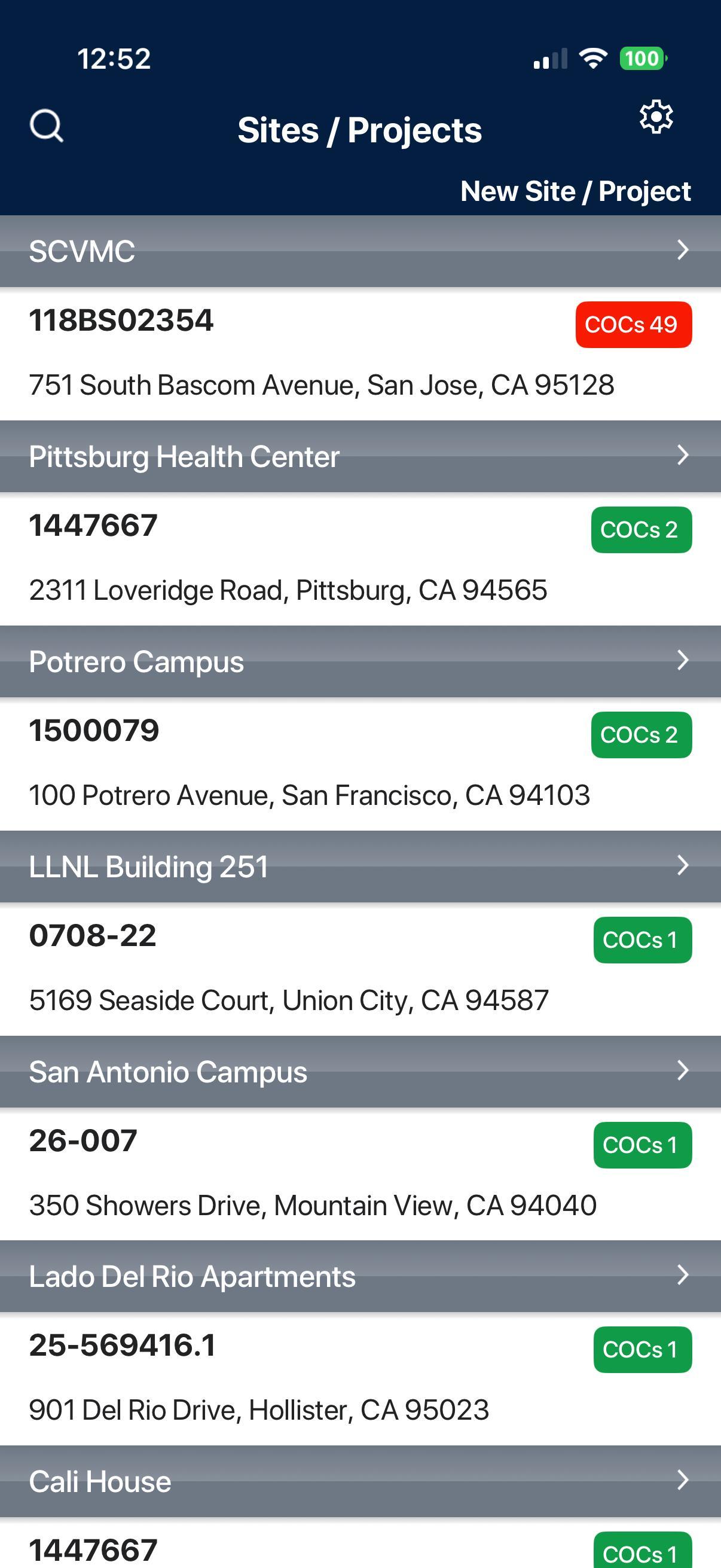 Interactive COC mobile app screenshot 2