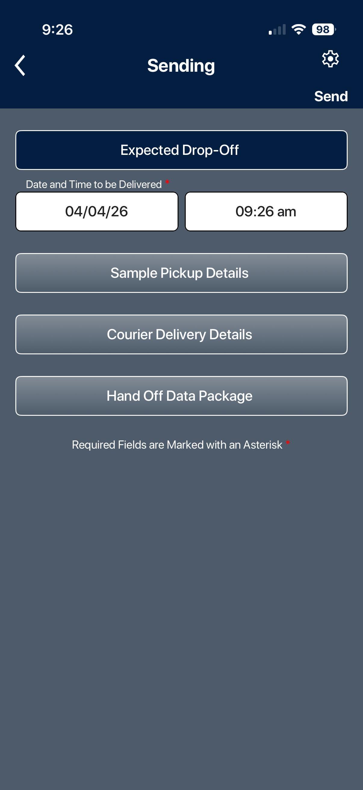 Interactive COC mobile app screenshot 5