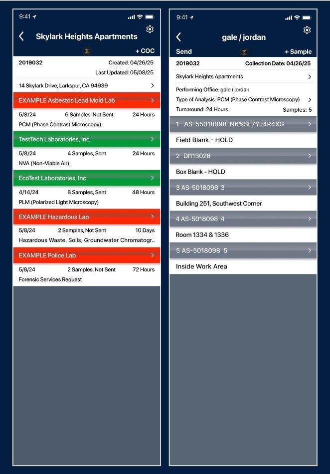 Interactive COC iPad / tablet app screenshot 3